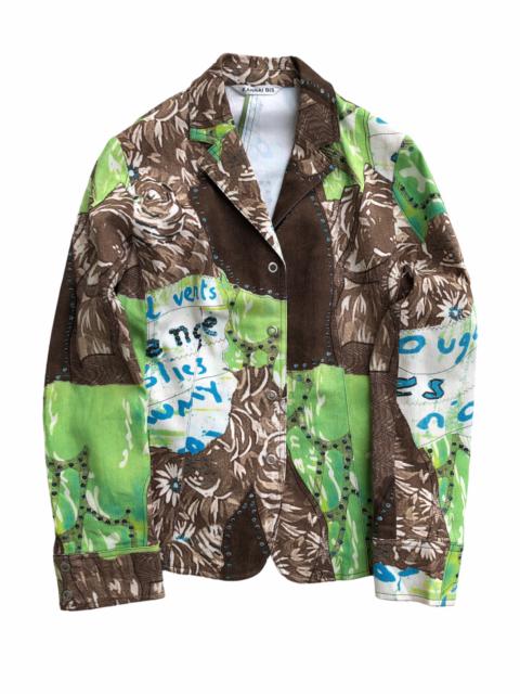 Other Designers Kansai Yamamoto - Kansai Yamamoto All Over Print Jacket