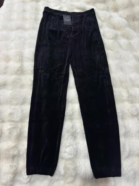 SAINT LAURENT Saint Laurent Men's New Stretch Velvet Trousers