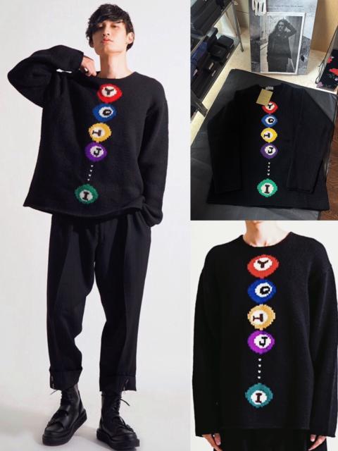 Yohji Yamamoto Yohji Yamamoto 97aw Billiards Signature Chunky Wool Sweater