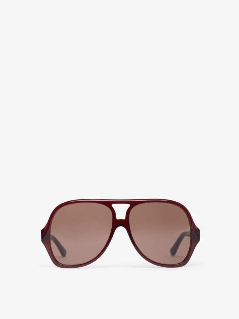 Chloé Salome brown sunglasses