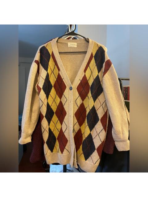 stylanda - Argyle Long Cardigan
