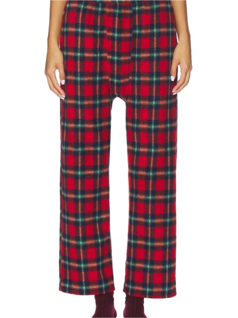 THE GREAT. The Plush Fleece Pajama Pant