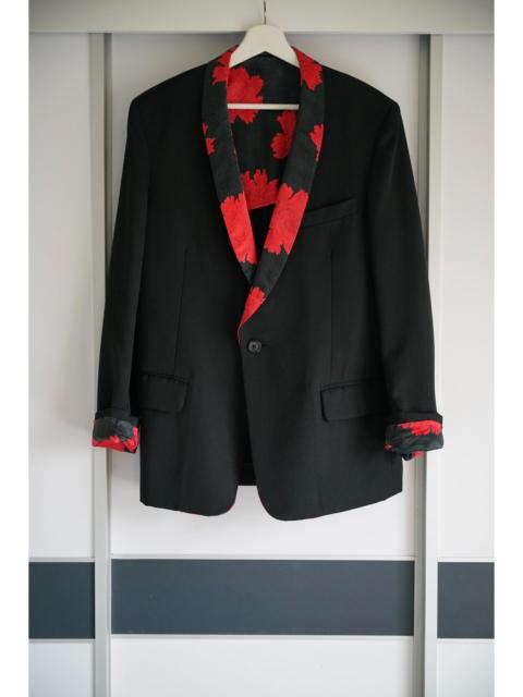 Yohji Yamamoto Yohji Yamamoto 05aw Peony Floral Silk Collar Suit