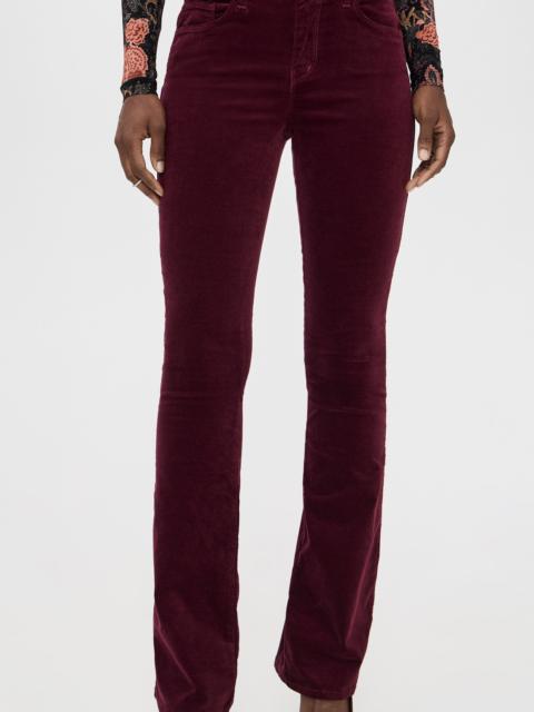 L'AGENCE Stevie Straight Velvet Jeans