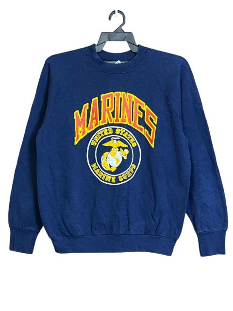 Other Designers VINTAGE 90s US MARINE BIG LOGO PULLOVER SWEATSHIRT