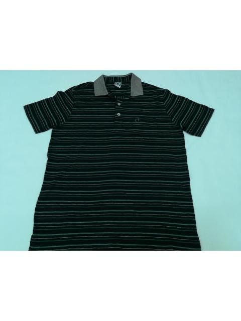 Other Designers Hang Ten - HANG TEN CLASSIC STRIPED POLO SHIRT