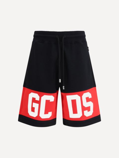 GCDS Band Logo Sweat Shorts