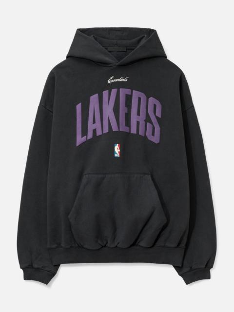 ESSENTIALS FEAR OF GOD X NBA LAKERS 90'S HOODIE