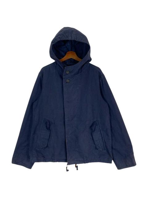 Issey Miyake - VINTAGE QUADRO JAPANESE BRAND MILITARY HOODIE JACKET