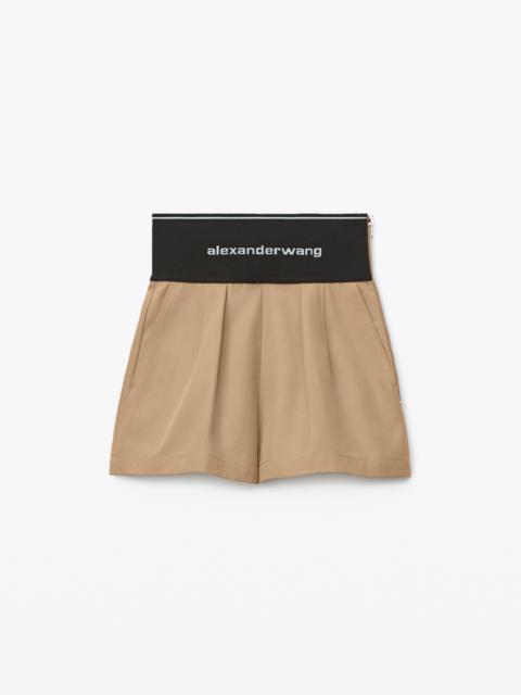 Alexander Wang SAFARI SHORT IN COTTON TAILORING