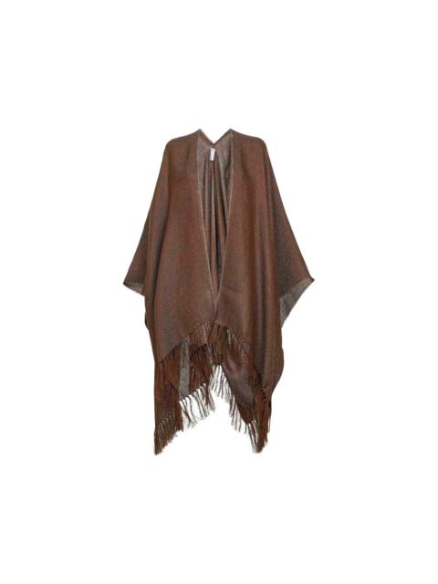 Brunello Cucinelli Brunello Cucinelli Brown Jackets - Capes & Ponchos Women