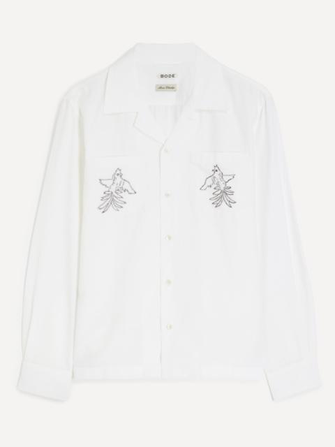 BODE Cockatoo Cotton-Silk Shirt