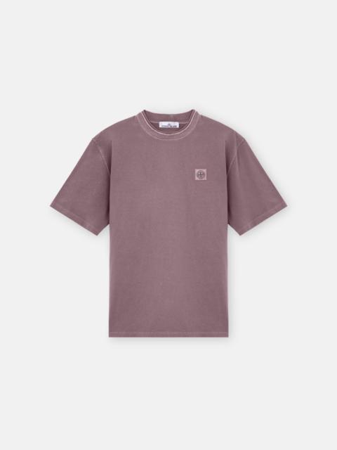 Stone Island 2100020 COMBED ORGANIC COTTON JERSEY 'OLD EFFECT'