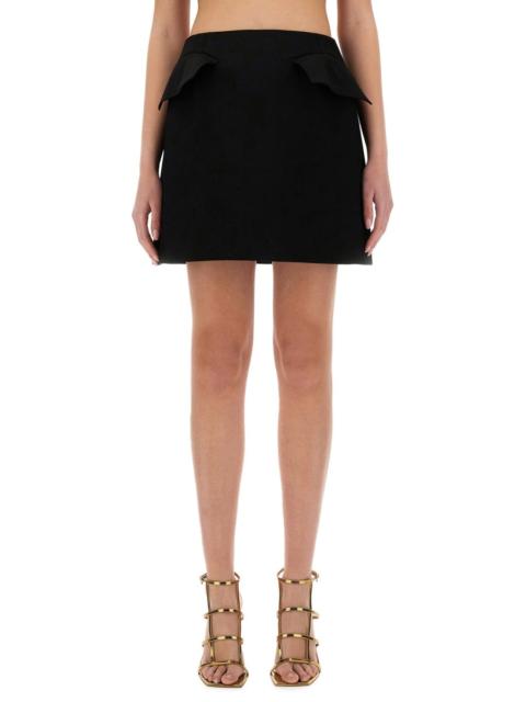 Alexander McQueen Alexander Mcqueen Women Wool Mini Skirt