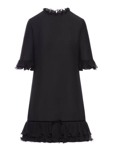 Valentino SHORT CREPE COUTURE DRESS