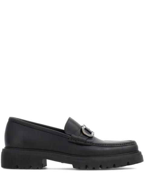 FERRAGAMO Ferragamo Gancini-buckle Leather Loafers
