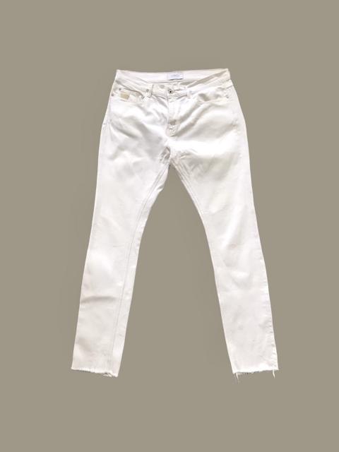 Other Designers April 77 - April77 Joey Cutting Cold Ecru All White Denim