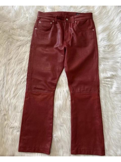 Enfants Riches Déprimés Enfants Riches Deprimes Flared Leather Pants