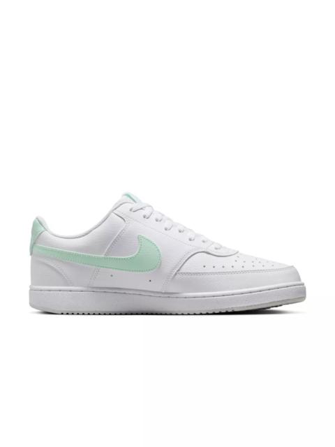 Nike Court Vision Low "White/Mint Foam/Photon Dust" Men's Shoe