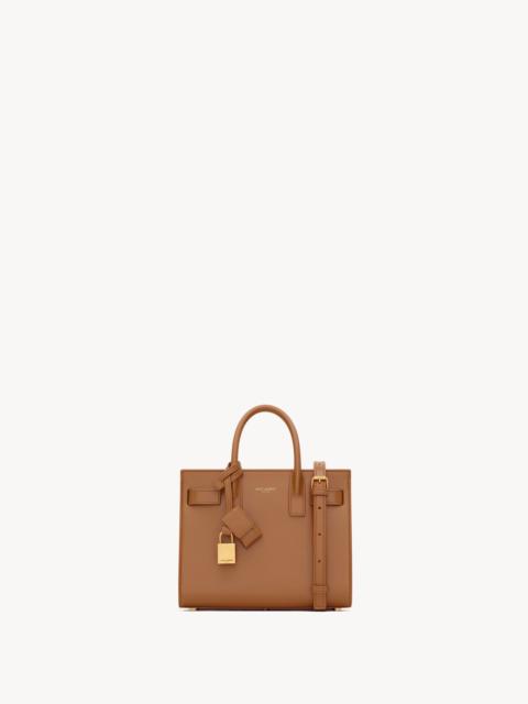 SAINT LAURENT SAC DE JOUR IN SMOOTH LEATHER - NANO
