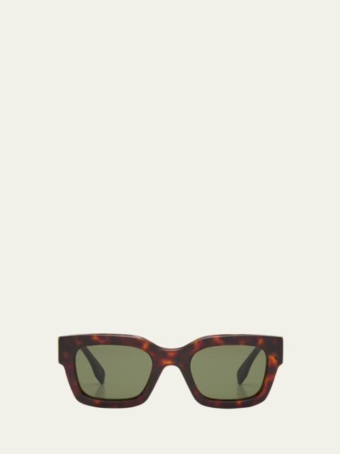 FENDI Men's Signature Oval Logo Sunglasses
