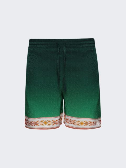 CASABLANCA Unity Is Power Shorts Green