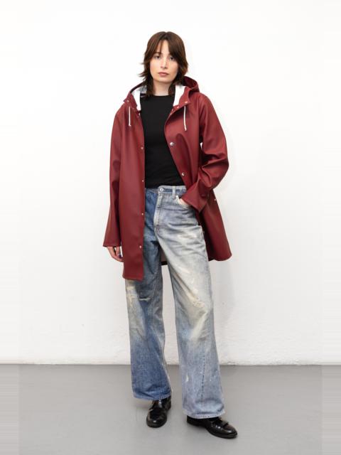 Stutterheim Stockholm Raincoat Burgundy