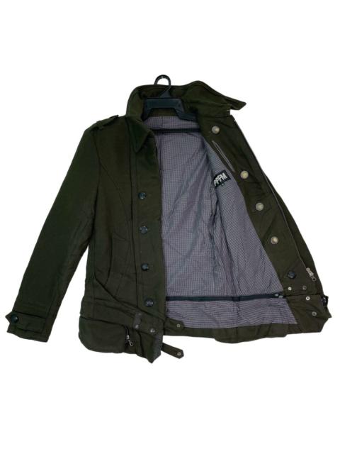Other Designers Vtg 90s PPFM japan military inspired design coat jacket
