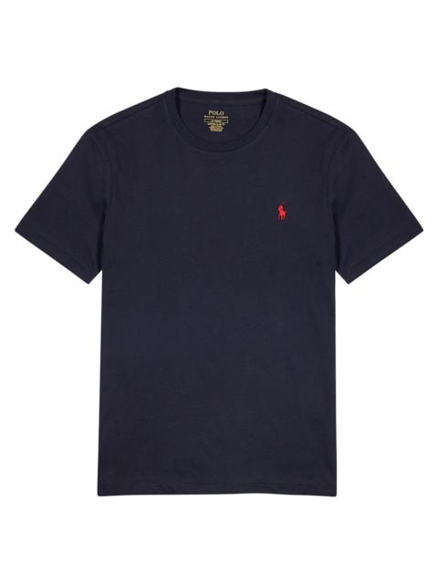 Polo Ralph Lauren Navy custom slim cotton T-shirt