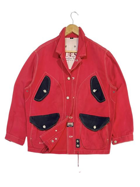 Other Designers Guess - VINTAGE 90s GUESS USA MULTIPOCKET LIGHT JACKET