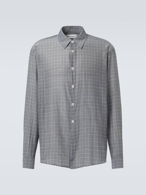 Our Legacy Beyond cotton and silk shirt
