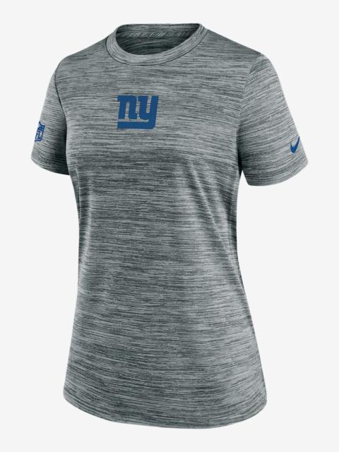 Nike New York Giants Sideline Team Issue Velocity Women's Nike Dri-FIT NFL T-Shirt