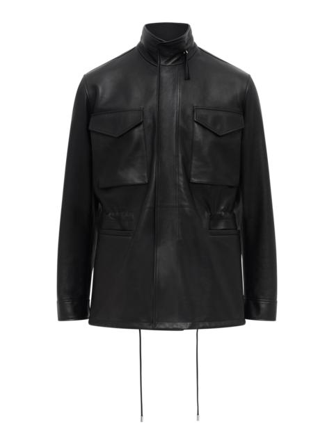 GABRIELA HEARST Darwin Leather Jacket black