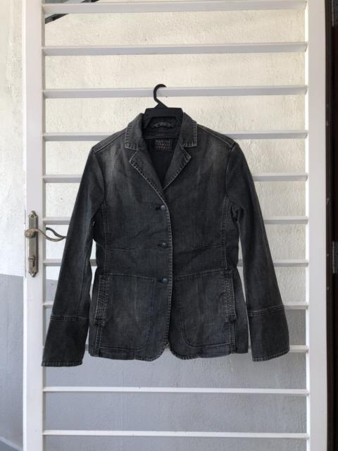 Other Designers Marithe Francois Girbaud - Marithe Francois Girbaud denim blazer