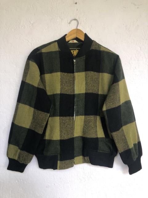 Other Designers Japanese Brand - Men’s Jac zip up wool Bomber style Jackets