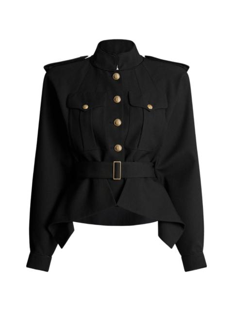 Balmain Balmain Women Wool Belted Jacket