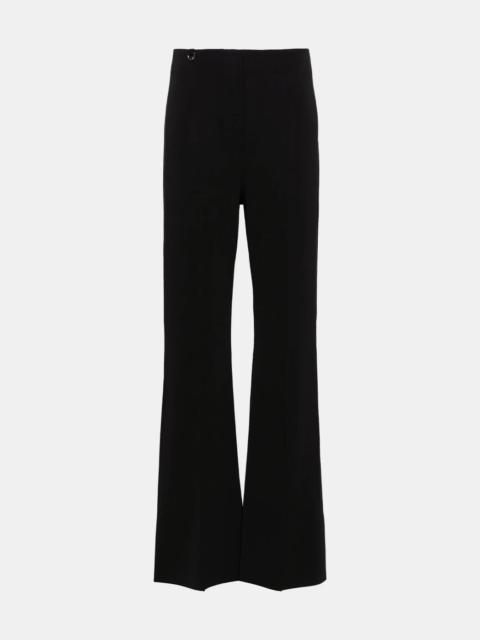 JACQUEMUS Black Flared Tousers