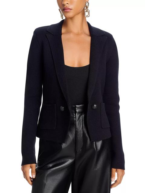 L'AGENCE Sofia Knit Blazer