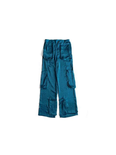 EDWARD CUMING Edward Cuming Satin Pocket Trouser Blue