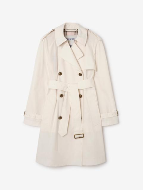 Burberry Mid-length Lightweight Cotton Belgravia Trench Coat​