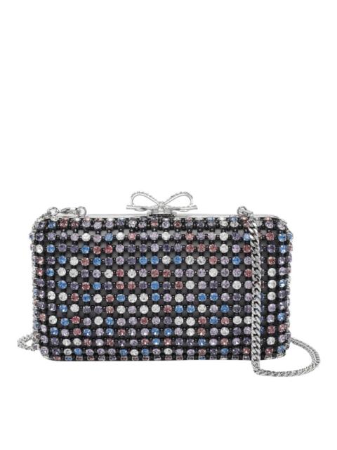 self-portrait Self-Portrait Multi Crystal Clutch