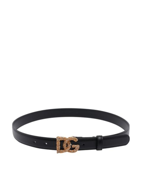Dolce & Gabbana Dolce&Gabbana Women Dg Logo Belt