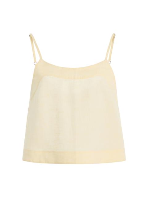 BONDI BORN® Leiden Universal Linen Top yellow