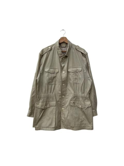 Burberry VINTAGE BURBERRYS CARGO MULTI POCKET BIKER PARACHUTE JACKET