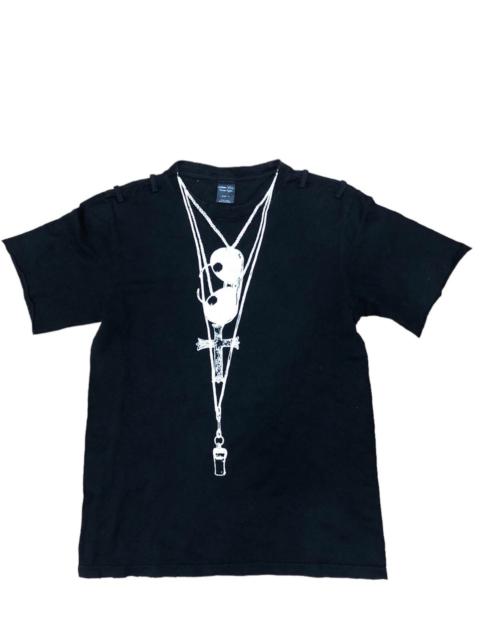 NUMBER (N)INE SS06 Welcome To The Shadow Necklace Cross Tee