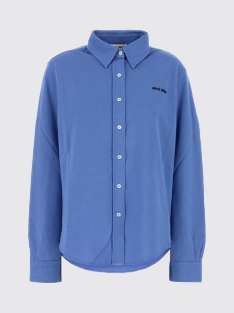 Miu Miu Miu Miu Women Cotton Shirt Miu Miu