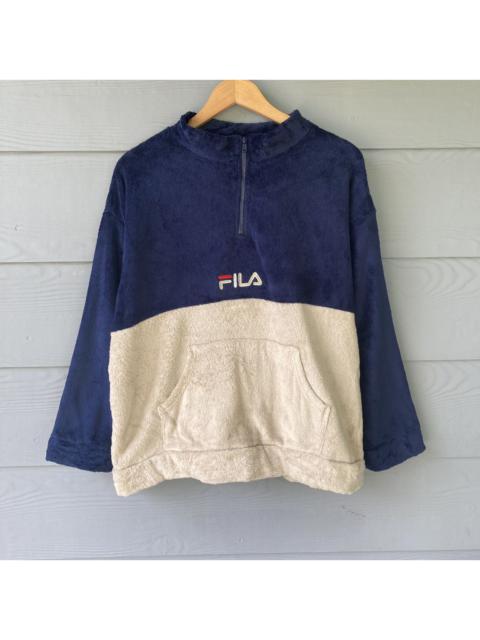 Vintage 2000s Fila Multicolour Fleece Size L
