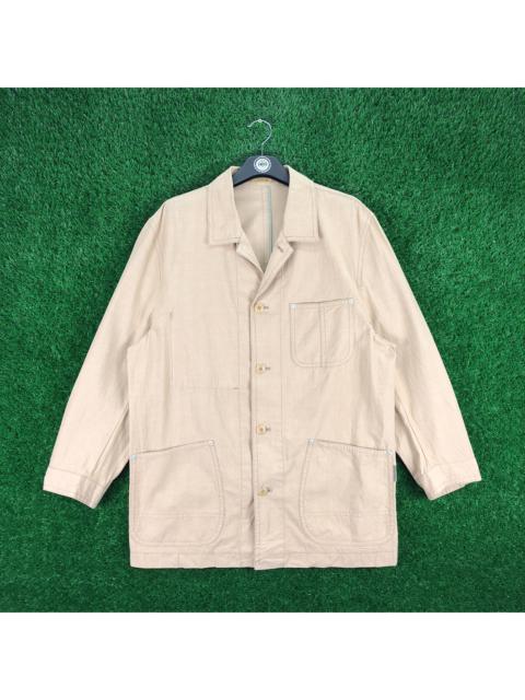 Other Designers Vintage - Vintage Chore Jacket Cotton Workwear Style by Crocodile