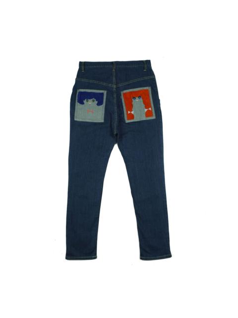 ISSEY MIYAKE *NoTariff Issey Miyake Ne-net Denim Pants