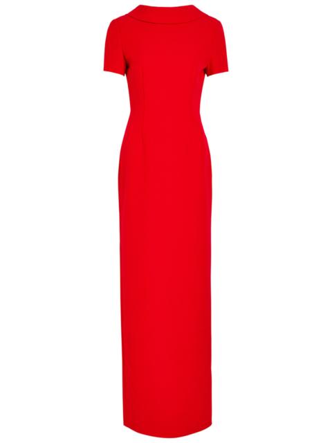ROLAND MOURET Roland Mouret Crepe Maxi Dress